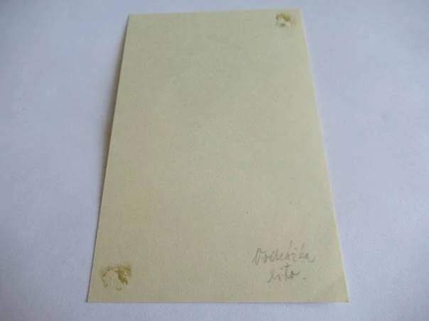 Exlibris – J. Č. – Jaroslav Vodrážka – Motiv: Portrét Jana Žižky z Trocnova, originální lito-tisk / zinkografie se signaturou (11,5 x 7,5 cm)