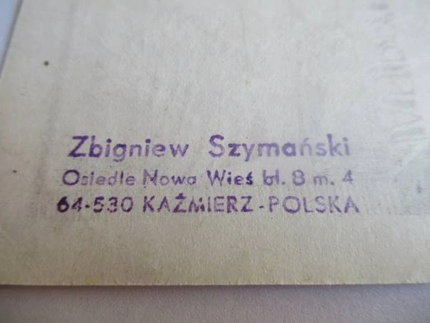 Exlibris – Aurelii Szymańskiej – Zbigniew Szymański – Motiv: Antická dívka s amforou, originální autorský zinkografický tisk se signaturou (15,5 x 7 cm)