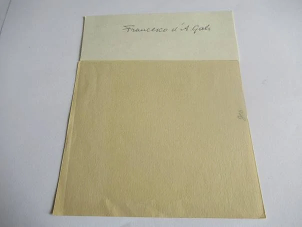 Exlibris – Mercé Galí Alsina – Francesc d’A. Galí – Hudební motiv (Ex-Musicis) s harfistkou a pěvcem – zinkografie / perokresba, 14,5×11,5 cm