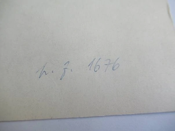 Původní sběratelská novoročenka PF 1976 – autor Fr. Bílek / Bím, signovaný a číslovaný linoryt (21 × 10,5 cm)