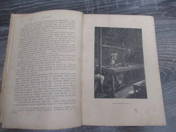 Kniha Hvězda jihu (V zemi diamantů) – dobrodružný román, vhodné pro sběratele verneovek a retro literatury, autor Jules Verne, II. vydání (1913), původní pevná celoplátěná vazba (Vilímkovo levné illustrované vydání), rozměr 20 × 14 cm.
