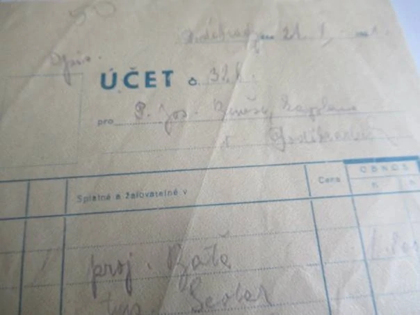 Hradištko - Horymír Horáček - technik pro úzký film - 1941