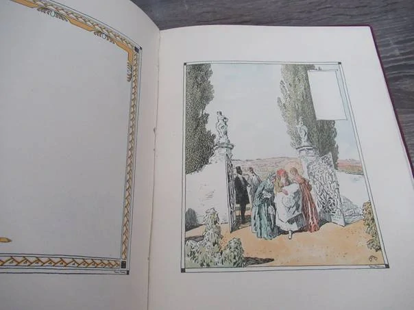 Kniha Kronika naší rodiny (1905) – ilustrace Adolf Kašpar, původní pevná celoplátěná vazba, rozměr 33 × 24 cm