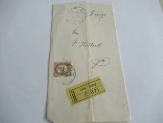 LOUNY - C.K. OKRESNÍ SOUD 10.5. 1900 - R PORTOMARKE 6 HELLER