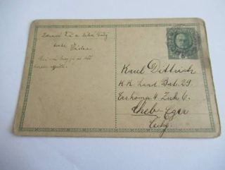 8 Heller - Korespondenční lístek s předtiskem - František Kaiserliche Konigliche  - Rakousko