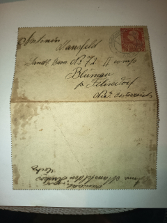 HŘÍŠKOV OKRES LOUNY - ANTONÍN MANSFELD - ZÁLEPKA