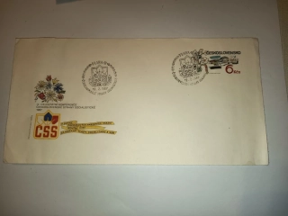 PRAHA 49 - 19.2.1967 - ČESKOSLOVENSKÉ STRANY SOCIALISTICKÉ S PŘEDTISKEM