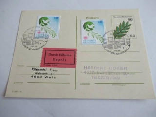 Postverwaltung - Vídeň - 28.4. 1982