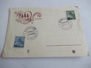 Újezd nad Lesy - národní poť - 1945