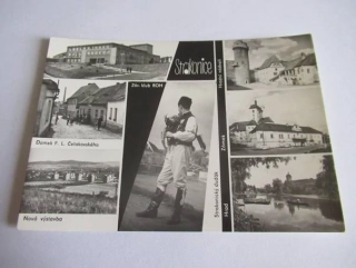 Strakonice - domek F. L. Čelákovského, Nová výstavba, hradní nádvoří, zámek, hrad
