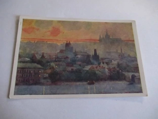 Praha - Hradčany s chrámem sv. Víta