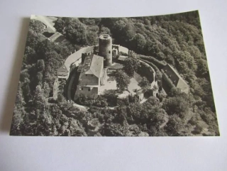 Svojanov - letecký pohled na hrad