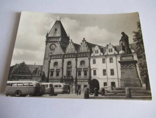 Tábor - radnice na Žižkově náměstí
