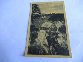 Prachovské skály - chata klubu čsl. turistů