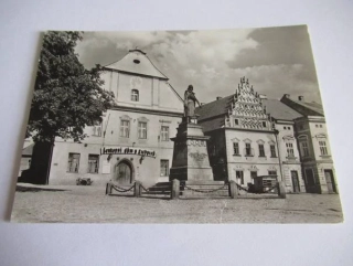 Tábor - Žižkův pomník na Žižkově náměstí