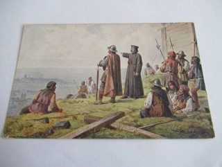 Žižka před Prahou na vrchu Vítkově