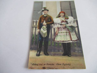 Lidový kroj ze Slovácka - Okres Kyjovský