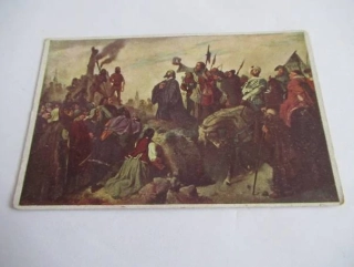 Mistr Jan Hus před hranicí v Kostnici 1415