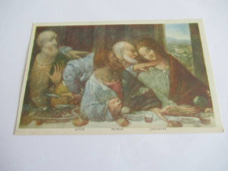 Leonardo da Vinci - Judas, Petrus, Johannes