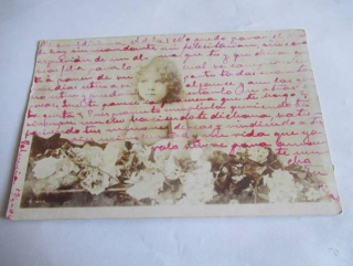 Holčička s květinami