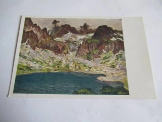Jar. Letnianský: Zelené Pleso pod Lomnickým štítem - Slovensko