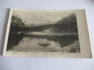 Vysoké Tatry - Popradské pleso s chatou - Slovensko
