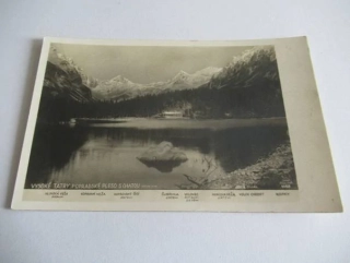 Vysoké Tatry - Popradské pleso s chatou - Slovensko