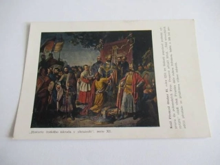 Král Přemysl II. r. 1254
