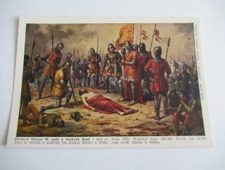 Přemysl Otakar II. padl u Suchých r. 1278