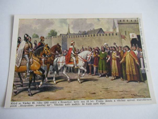 Václav II. se vrátil z Branibor r. 1282