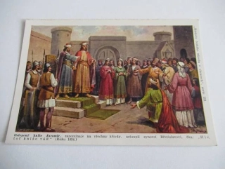 Oslepený kníže Jaromír r. 1034