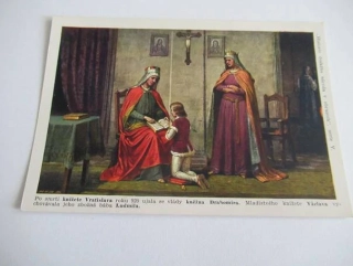 Po smrti knížete Vratislava se ujala vlády kněžna Drahomíra r. 920