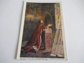 Karel IV. založil r. 1348 Karlštejn