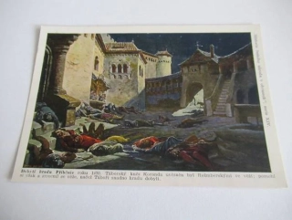 Dobytí hradu Příběnic r. 1420