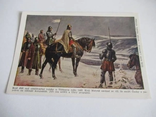 Král Jiří u Vilémova r. 1469
