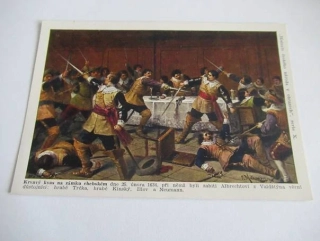 Krvavý kvas na zámku chebském r. 1634