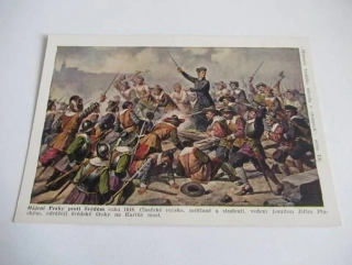 Hájení Prahy proti Švédům r. 1648