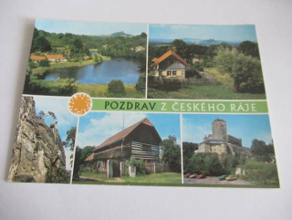 Český ráj - Věžický rybník, Krajina s Troskami, Prachovské skály..