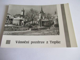 Teplice - vánoční pozdrav