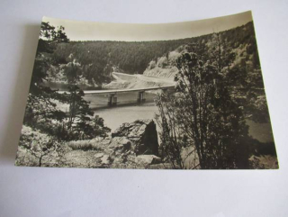 Slapské jezero - Fučíkův most u Cholína
