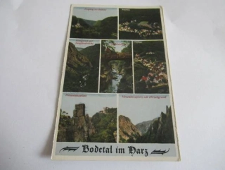 Bodetal im Harz - Německo