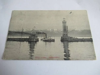 Lindau - Hafeneinfahrt - Německo