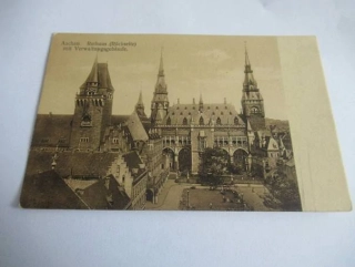 Aachen - Rathaus - Německo