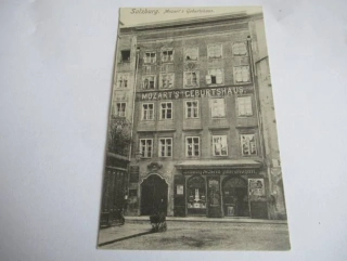 Salzburg, Mozart´s Geburtshaus - Rakousko
