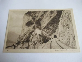 Karwendelbahn, Martinswandtunnel - Rakousko