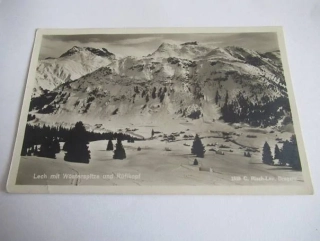 Lech mit Wösterspitze - Rakousko