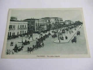 Palermo - Via della Lebertá - Itálie