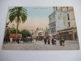 Napoli - Piazza Cavour - Itálie