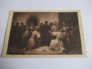 Husova poslední cesta v Kostnici r. 1415