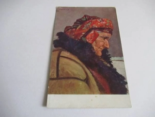 Vincent Plesnivý - Žena s šátkem